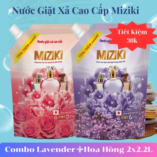 combo-2-túi-nước-giặt-xả-miziki