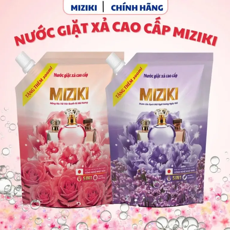 combo2 túi nước giặt cao cấp miziki