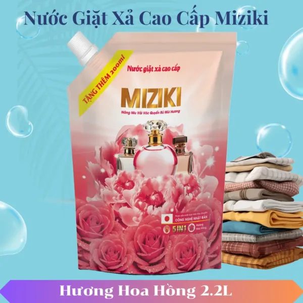 nước-giặt-miziki-Hương-Hoa-Hồng