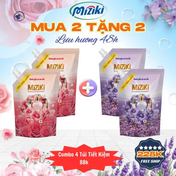 combo-4-túi-nước-giặt-miziki